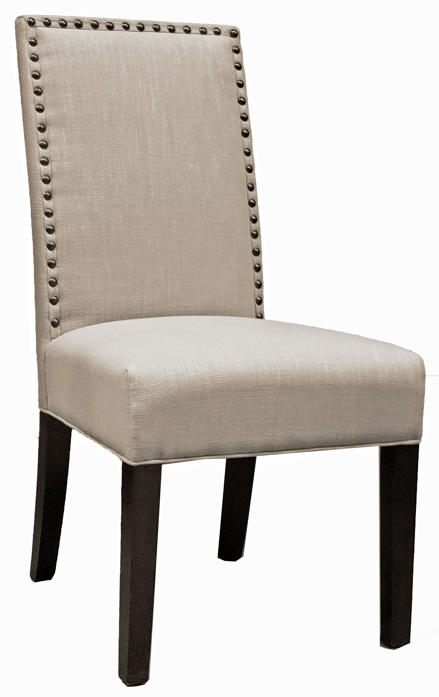 Leather Parson Dining Room And Kitchen Chairs Highback Fabric Dining