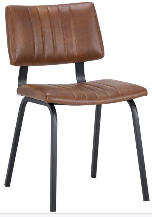 Leather Parson Dining Room Kitchen, Black Leather Parsons Dining Chairs