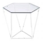 RN-467 Hexagon Stainless Steel Side Table