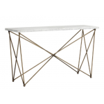 SR-102385 Modern Console Table w/ Marble Top