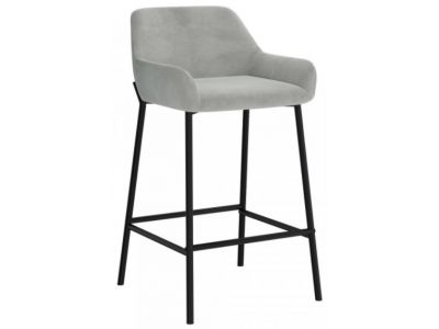 grey stool black legs